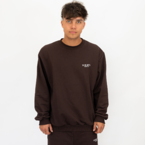 Crewneck Essentials Chocolate al mejor precio en Argentina