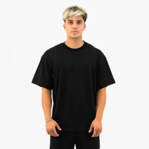 Remera Blanks Oversize Negra