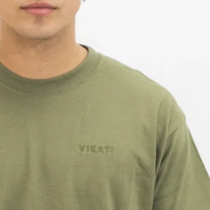 Remera Blanks Oversize Verde oliva