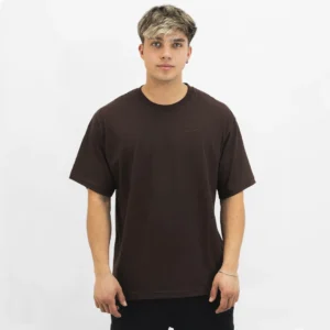 Remera Blanks Oversize Chocolate