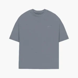 Remera Blanks Oversize Gris Plata