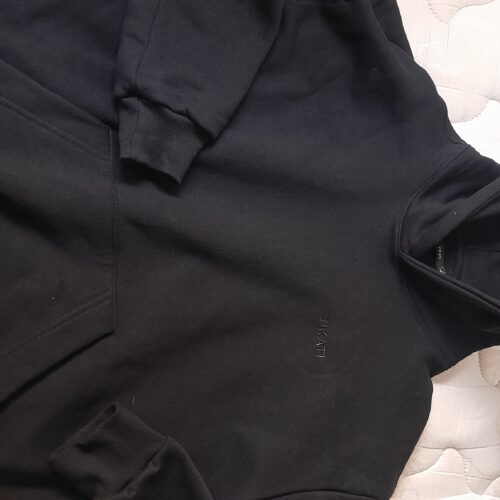 Hoodie Oversize Negro photo review