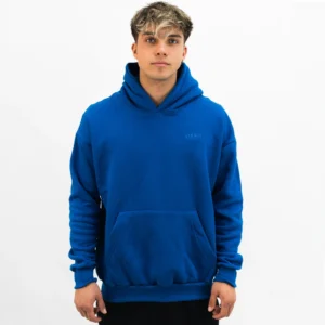 Hoodie Oversize Azul Francia