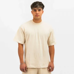 Remera Blanks Oversize Beige