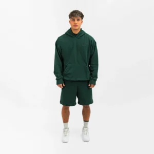 Conjunto Verde inglés blanks oversize