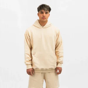 Hoodie Oversize Beige Blanks