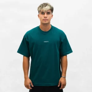 Remera Verde Inglés Oversize