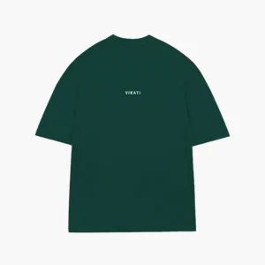 Remera Verde Inglés Oversize