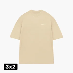 Remera Blanks Oversize Beige