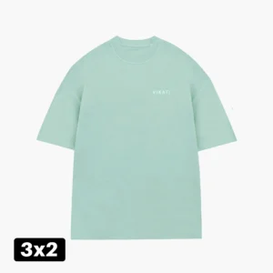 Remera Blanks Oversize Green Lake