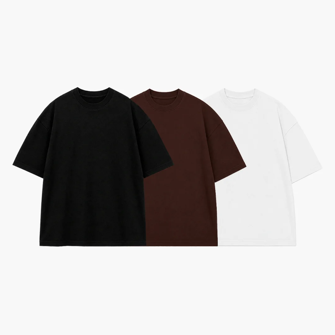 Pack 3 Remeras Oversize