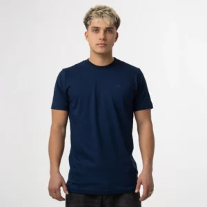 Remera Slim Fit Azul Marino