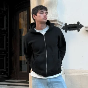 ZipUp Hoodie Negro