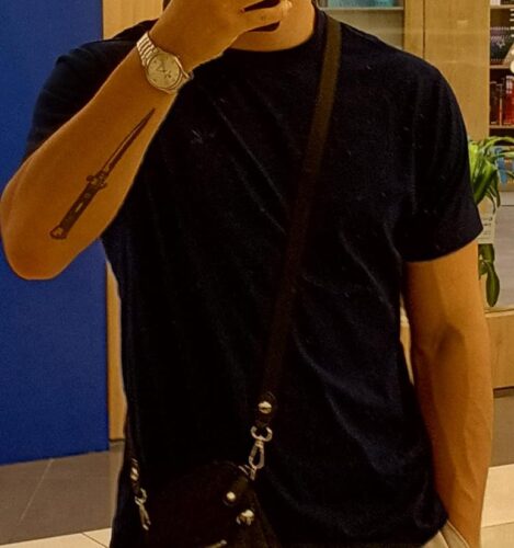 Remera Slim Fit Azul Marino photo review