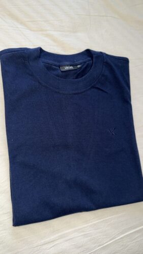 Remera Slim Fit Azul Marino photo review