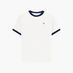 Remera Ringer Azul