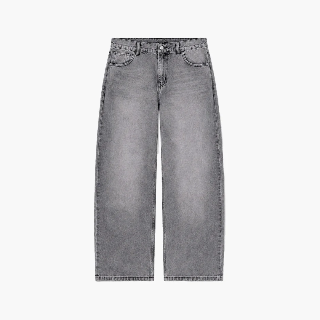 Baggy Jean Gris Washed