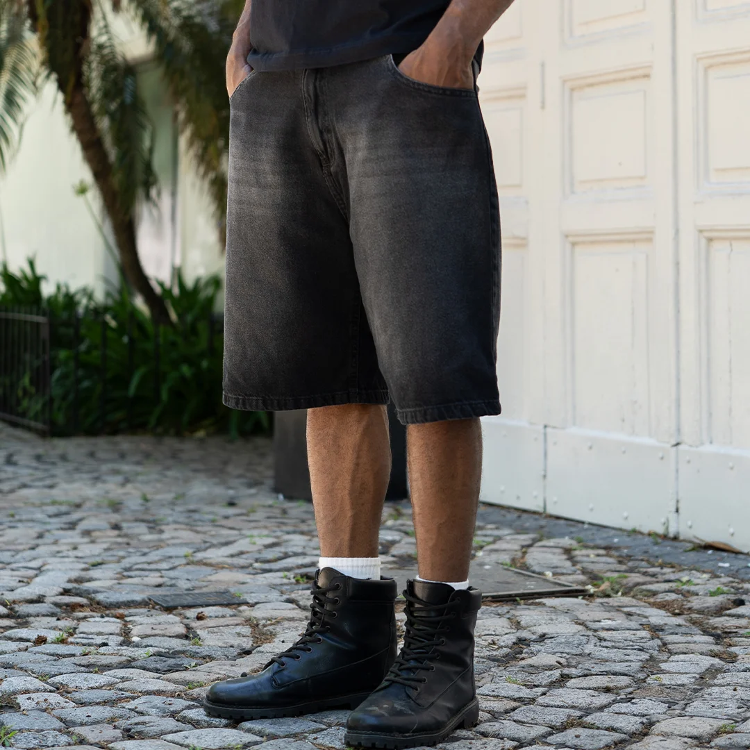 Bermuda Baggy BlackWashed