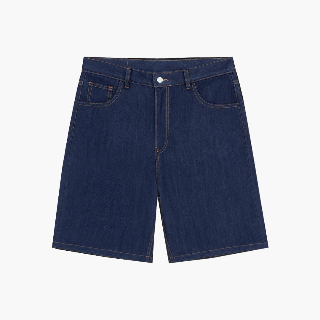 Bermuda Baggy Raw Denim