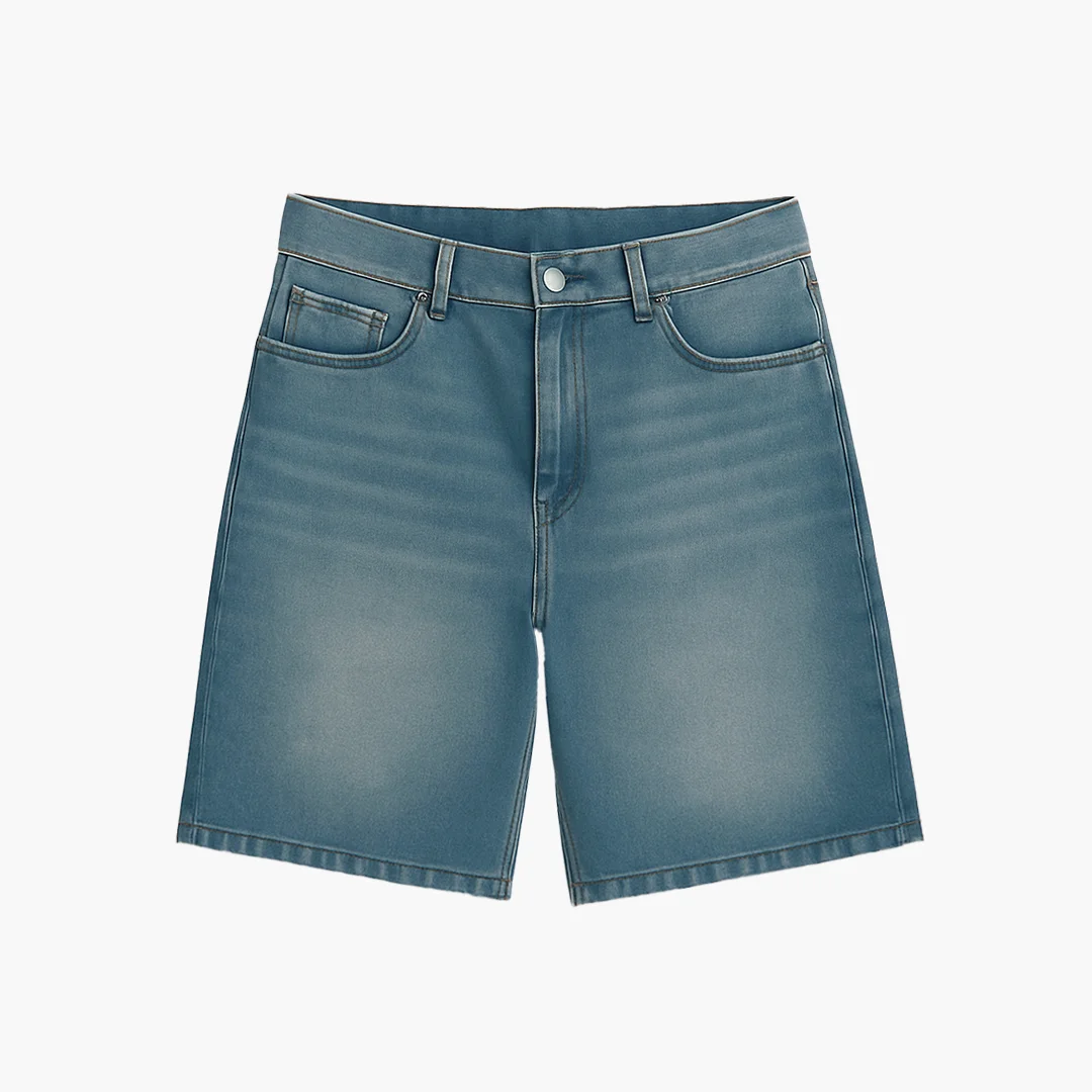 Bermuda Baggy Jean Aged