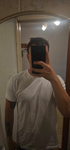 Remera Slim Fit Blanca photo review