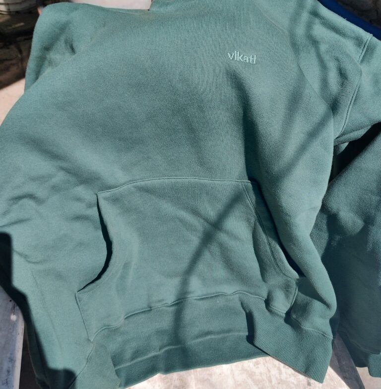 Hoodie Oversize Verde photo review