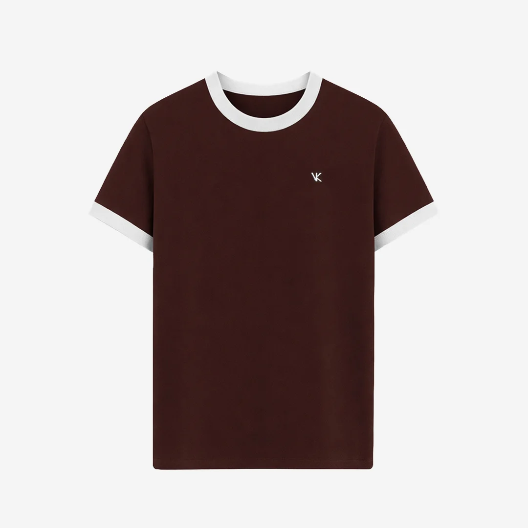 Remera Ringer Chocolate