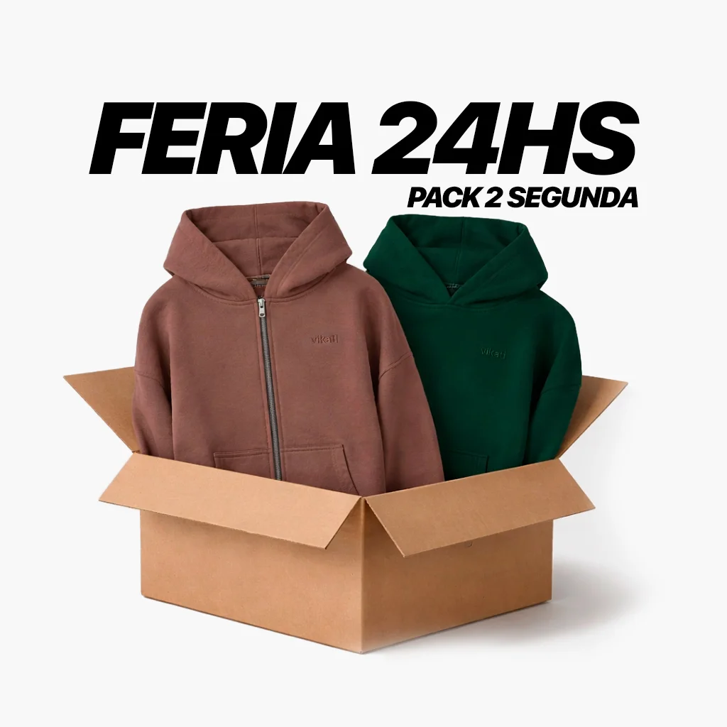 Pack x2 HOODIES Aleatorios – Segunda (FERIA 24HS)
