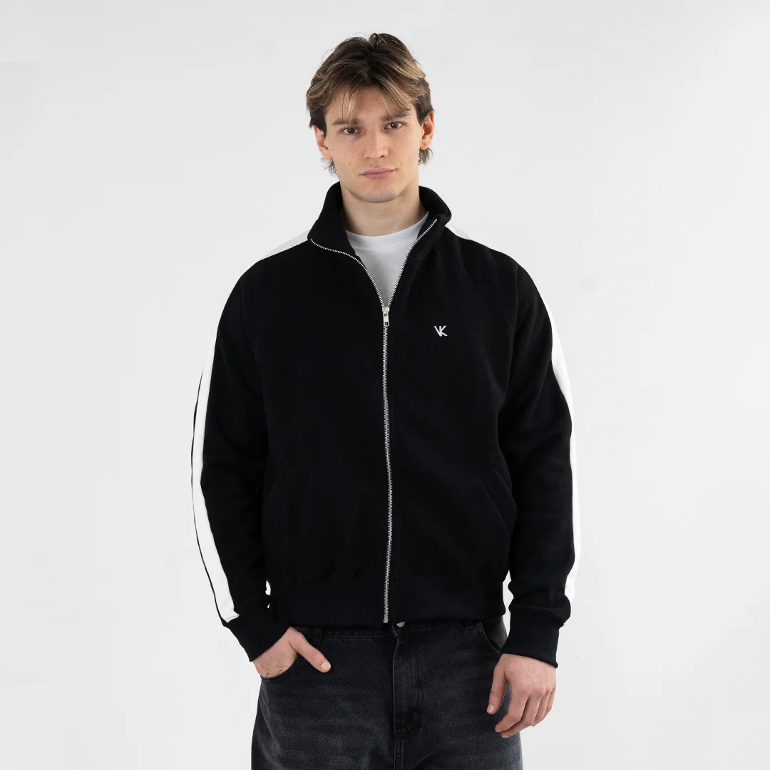 Track Jacket Negra