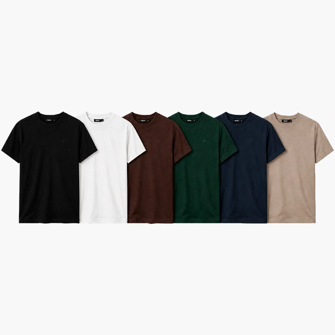 Pack 6 Remeras SlimFit